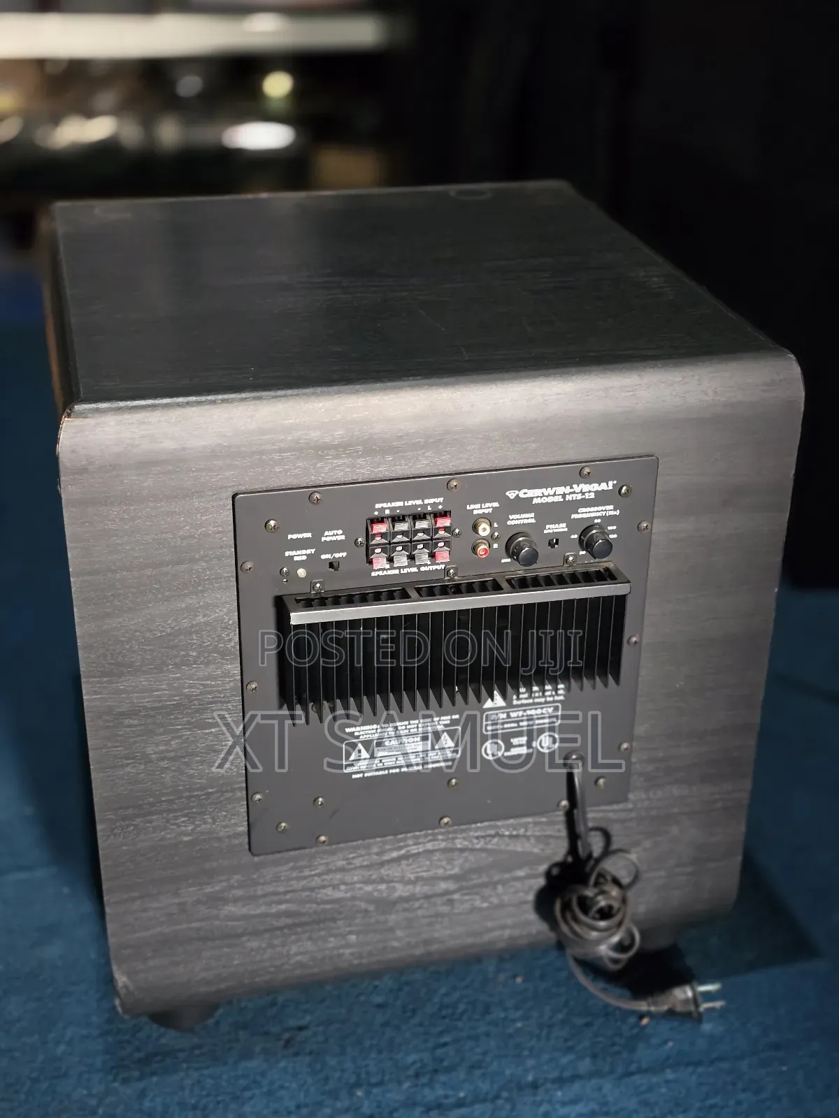 Cerwin-Vega 12" Powered Domestic Subwoofer,Branded and Power