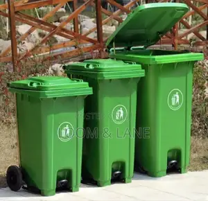 Industrial Waste Bin / Dustbin With Wheels-120l