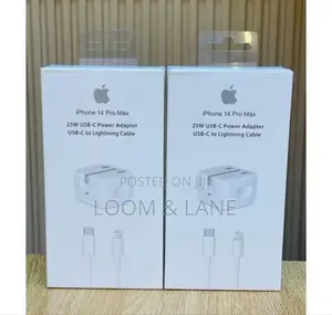 iPhone Fast Charger Type C to Lightning 25w