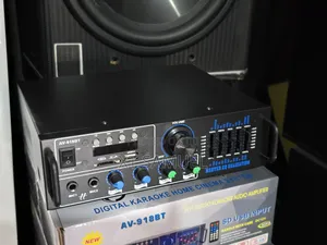 Bluetooth,Usb,Fm Amplifier ,Graphic Eq,Pre Out,Led Display