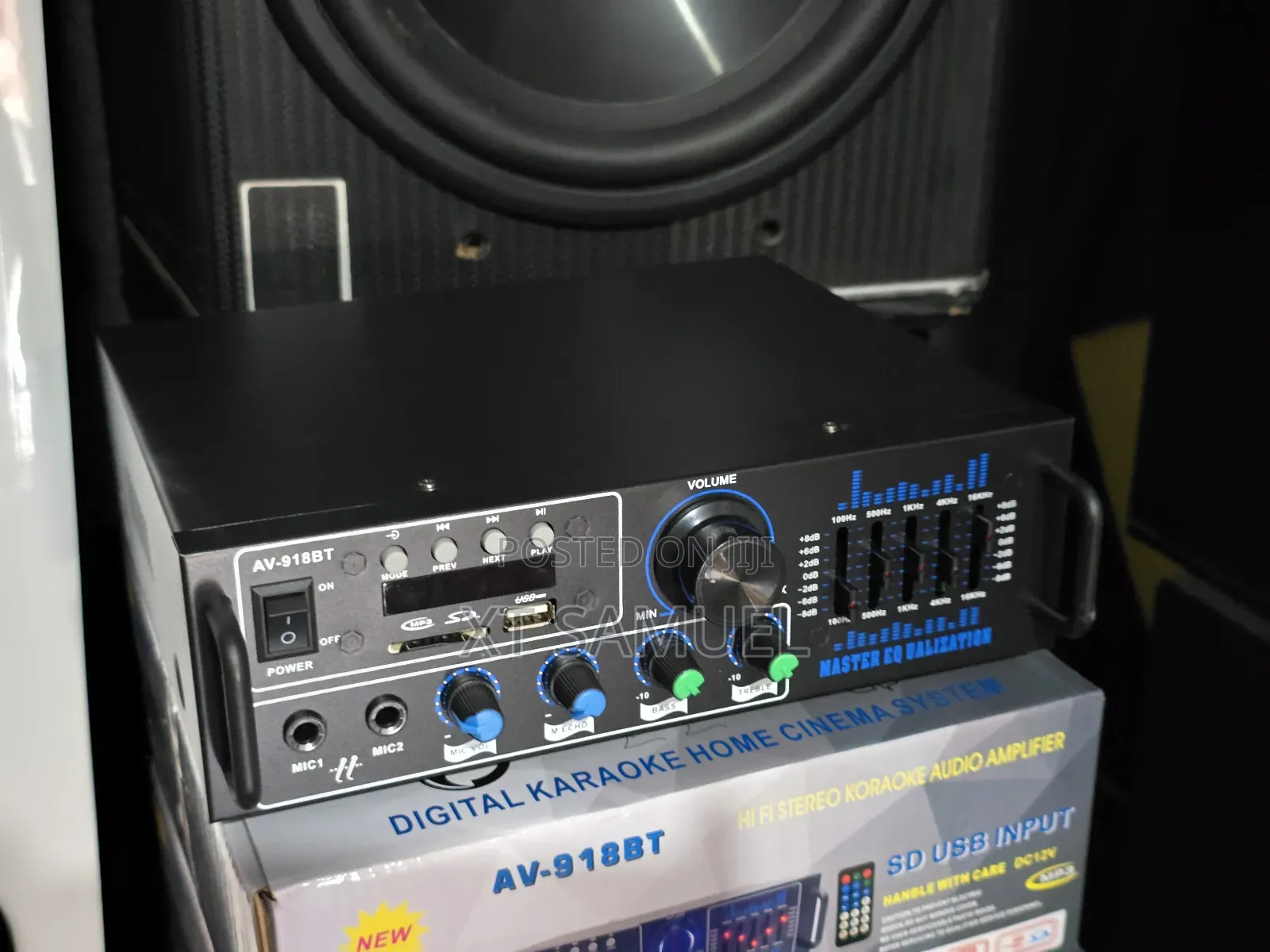 Bluetooth,Usb,Fm Amplifier ,Graphic Eq,Pre Out,Led Display