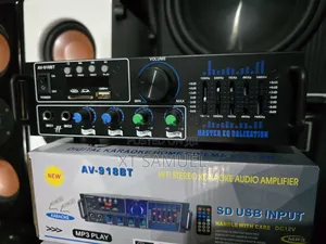 Bluetooth,Usb,Fm Amplifier ,Graphic Eq,Pre Out,Led Display