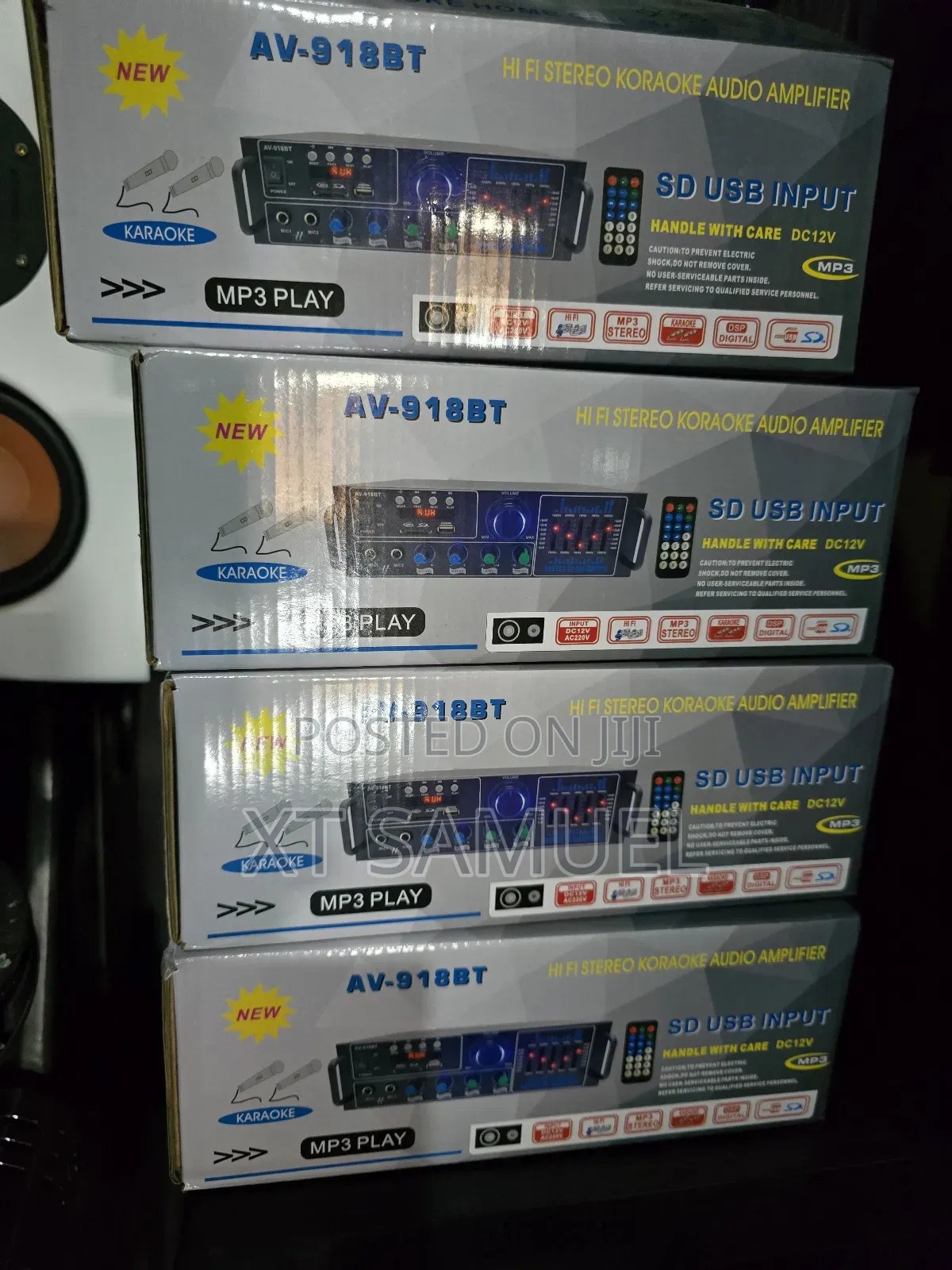Bluetooth,Usb,Fm Amplifier ,Graphic Eq,Pre Out,Led Display