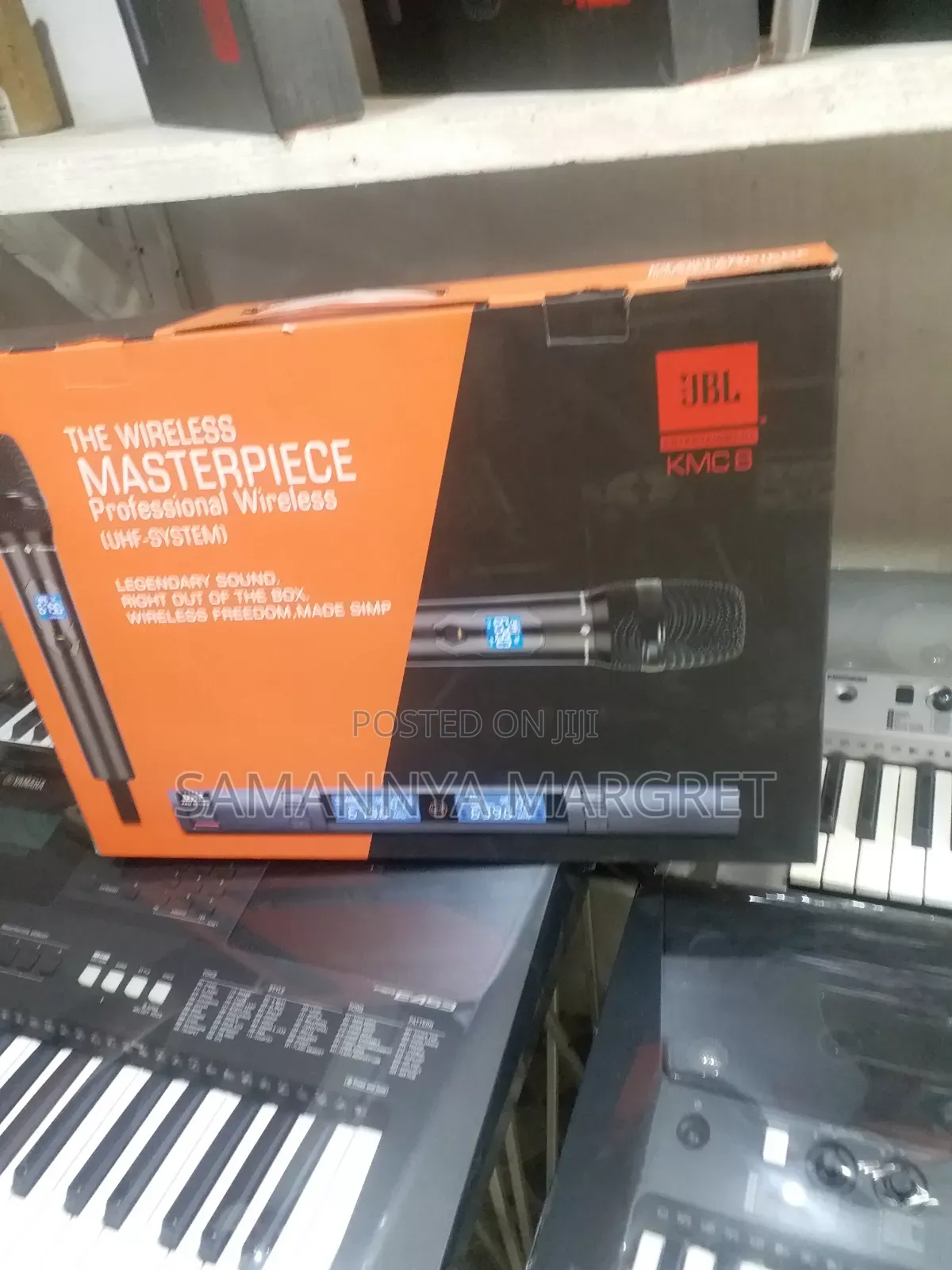 JBL Microphone for Sell Gold 