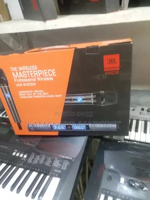 JBL Microphone for Sell Gold 