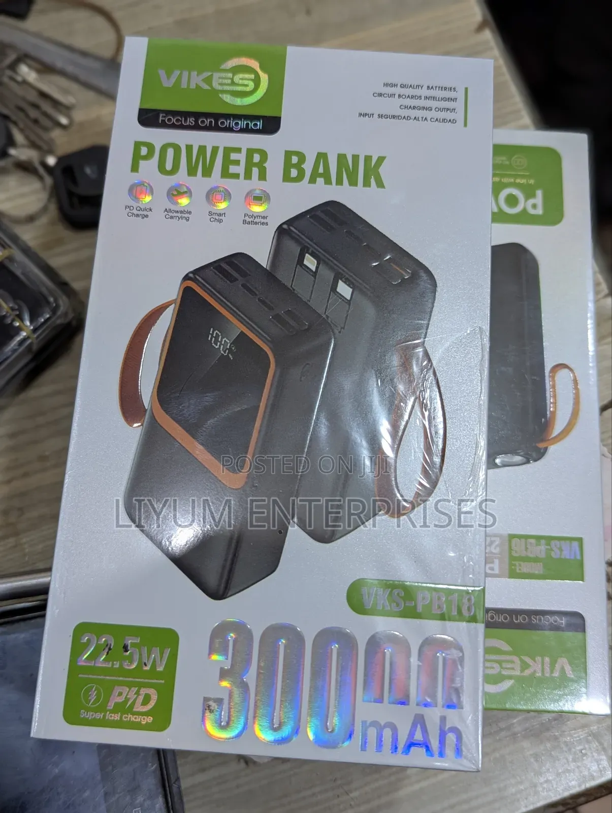 Vikes Powebanks(30,000amh) Long Lasting