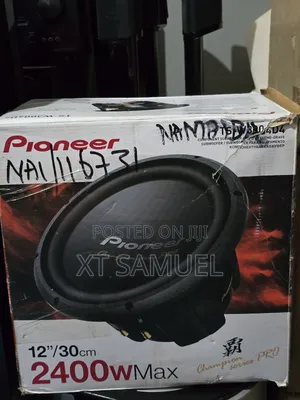 12" Pioneer Champion Series Pro Ts-W3004d4 2400w Dual Coils