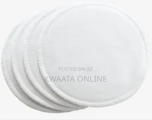 6pcs Reusable Nursing Breast Pads -White