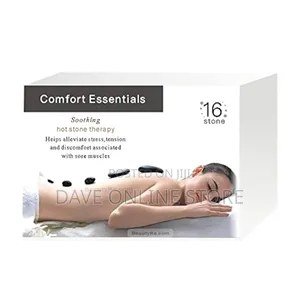 Comfort Essential Hot Stone Set Massage Therapy 16pcs/Box
