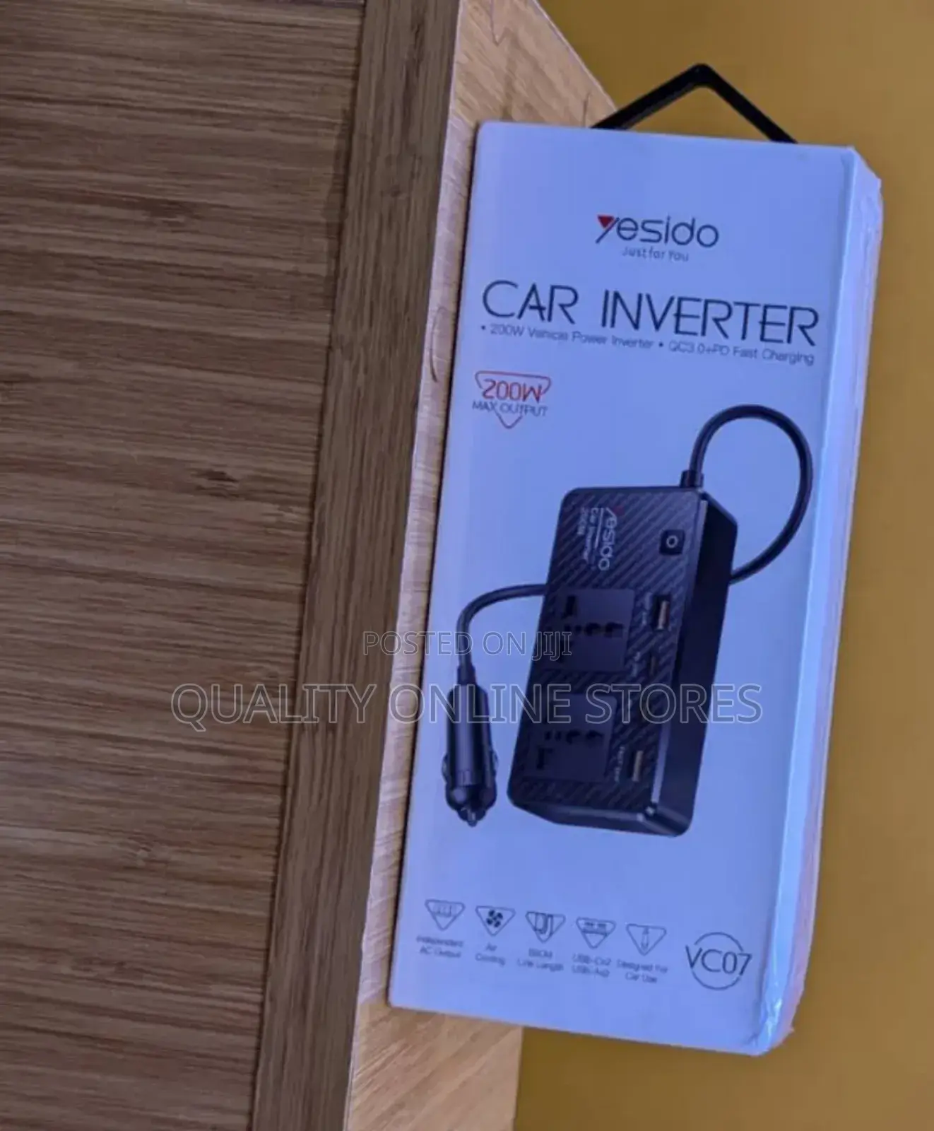 Brand Yesido Car Adapter