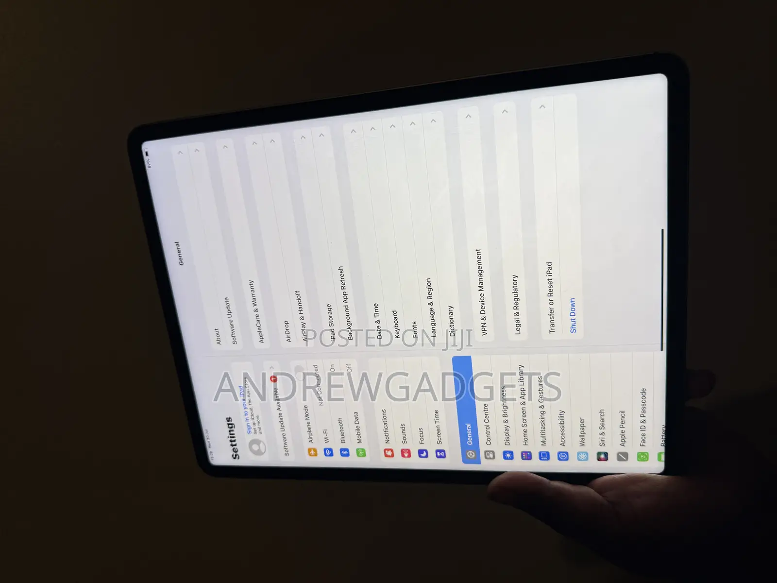 Apple iPad Pro (2022) 2 TB Gray
