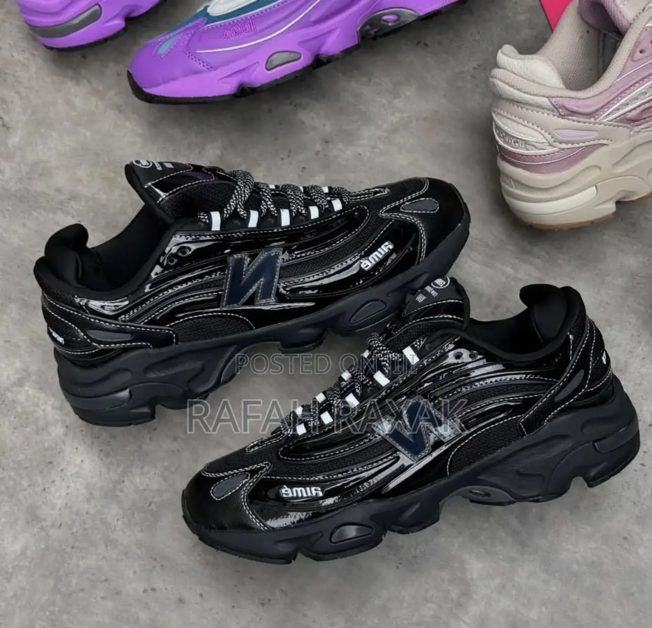 Original Black New Balance 1000 “Aime Leon Dore” Sneakers