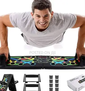 Foldable Push Up Board With Handles for Complete Body Workou