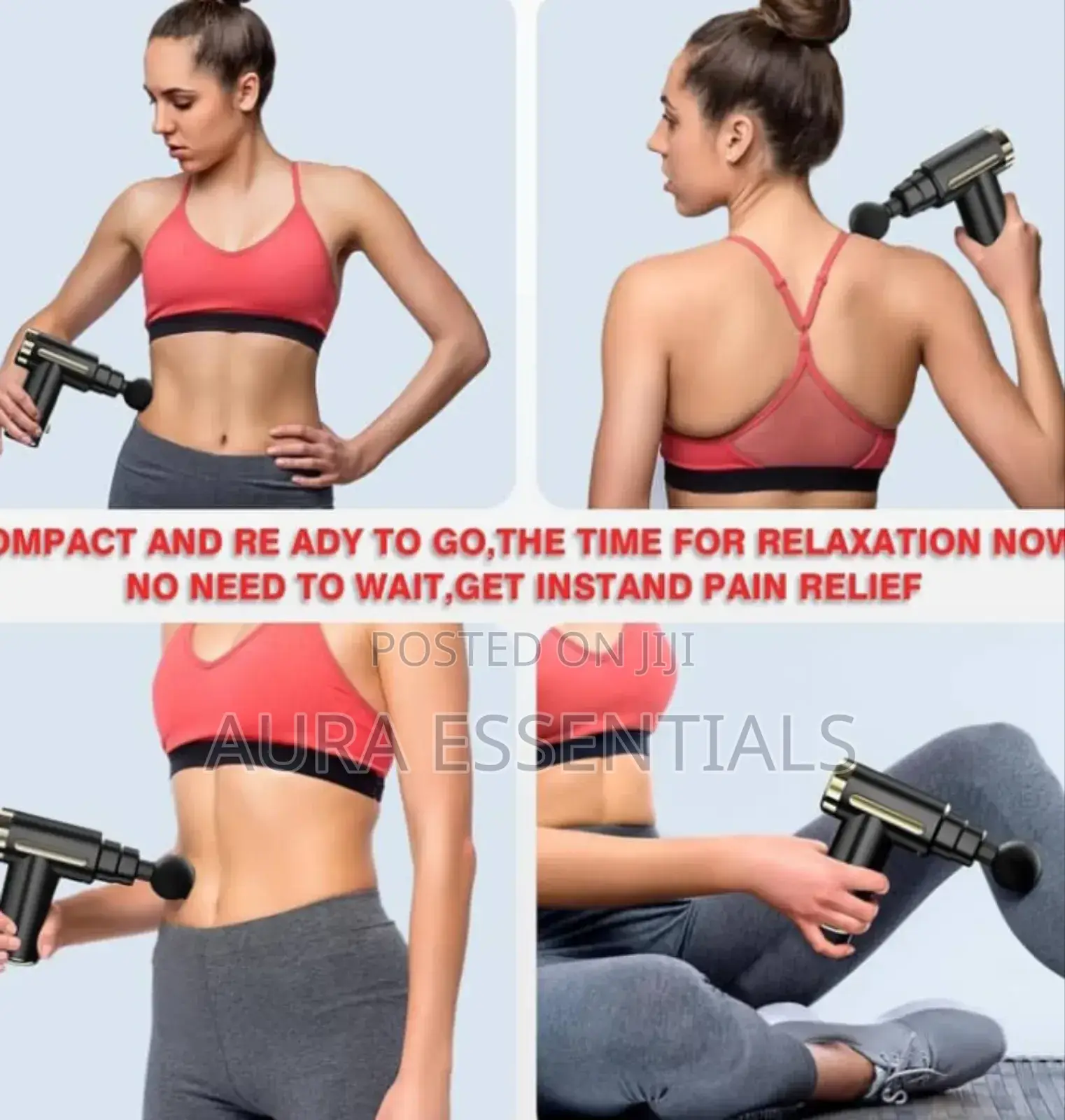 Massage Gun, 6-Speed Muscle Percussion Massager