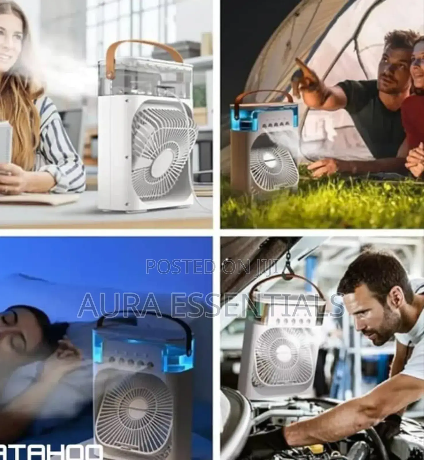 Portable Air Conditioner, Cooling Fan (20cm X 9cm X 26cm)