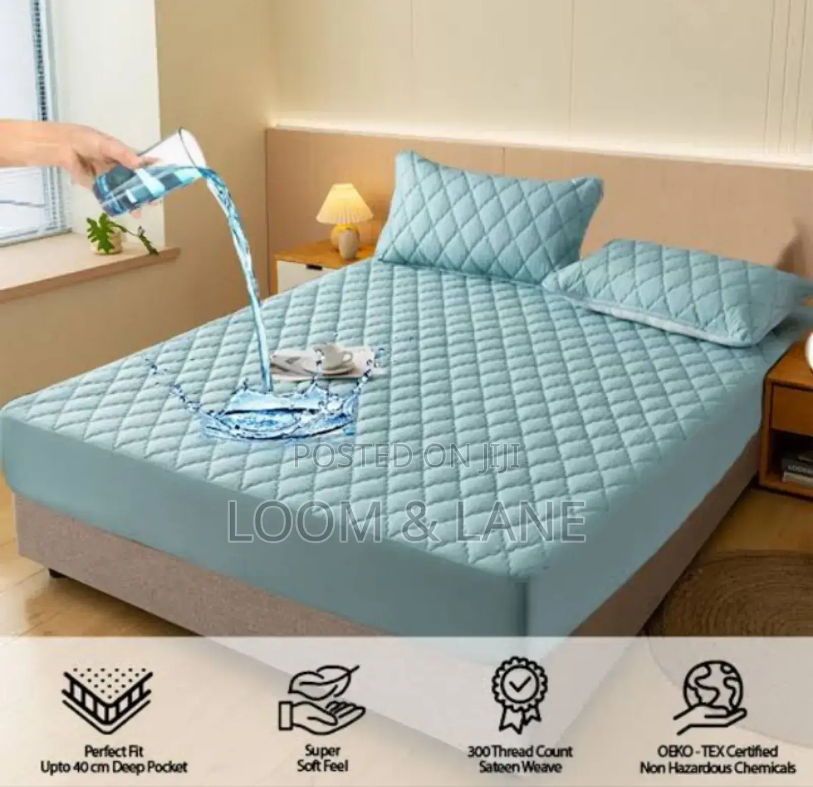 Home / Hotel Mattress Protector 5by6 or 6by6 Color Vary