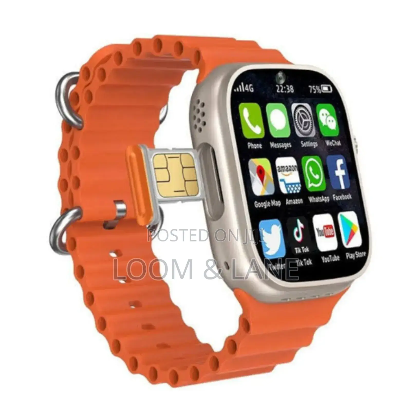 Simcard 4g Smartwatch 2.0 Inch Screen Hd Wifi With GPS