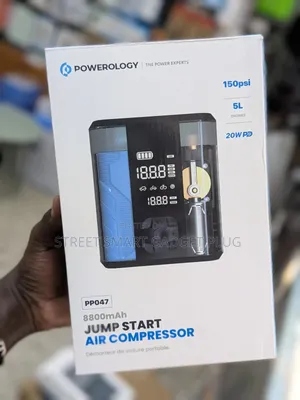Photo - Powerology 8800mah Jump Starter Air Compressor