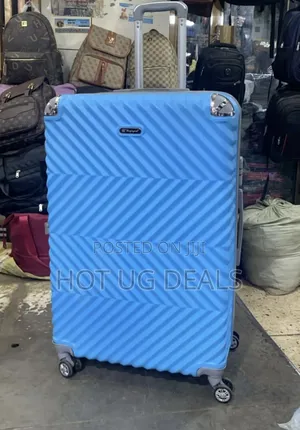 Large Size Waterproof Rubber Plastic Travel Suitcase - Vary