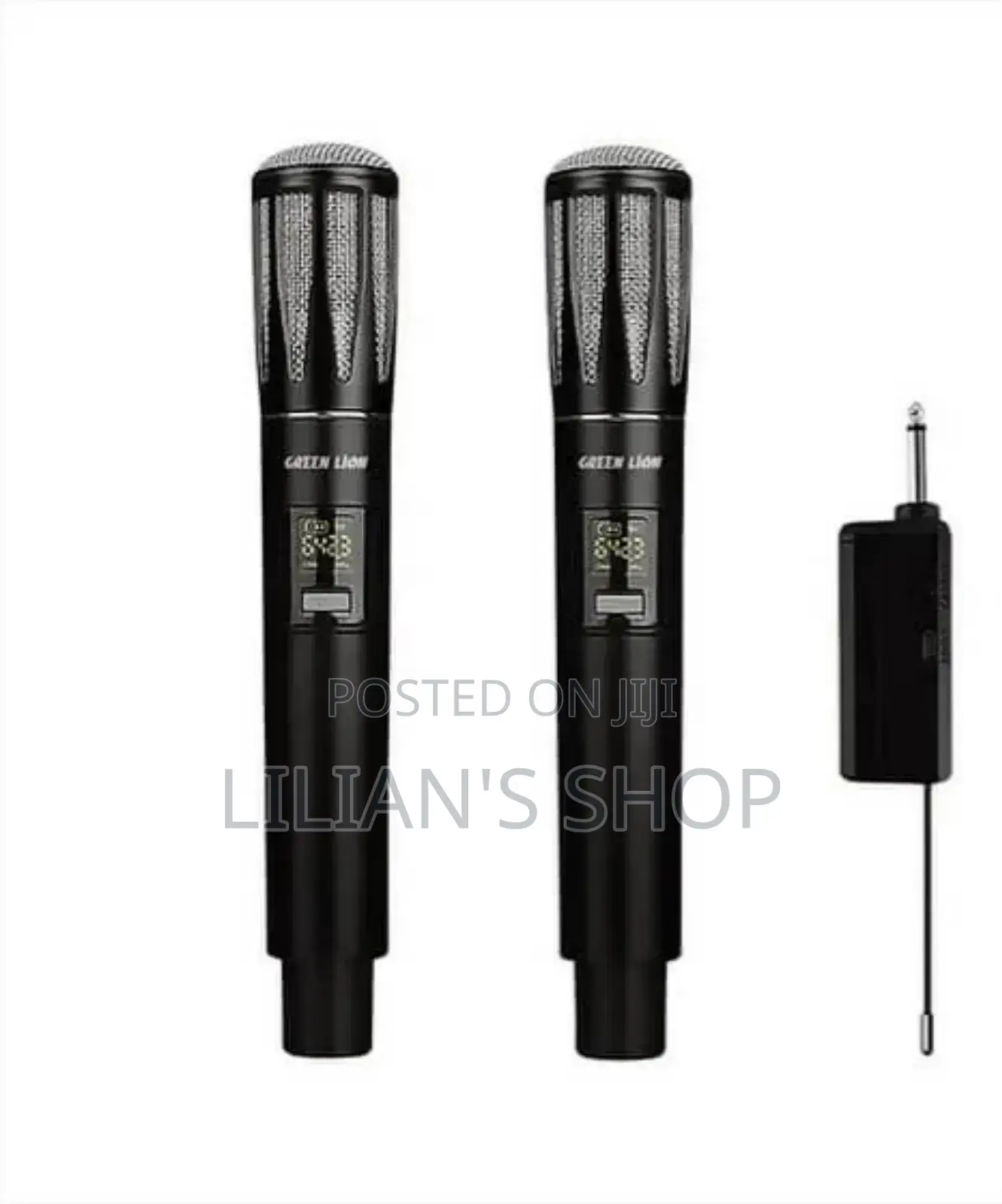 Green Lion Wireless Dual Mic Cordless Microphon