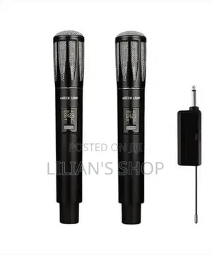 Green Lion Wireless Dual Mic Cordless Microphon