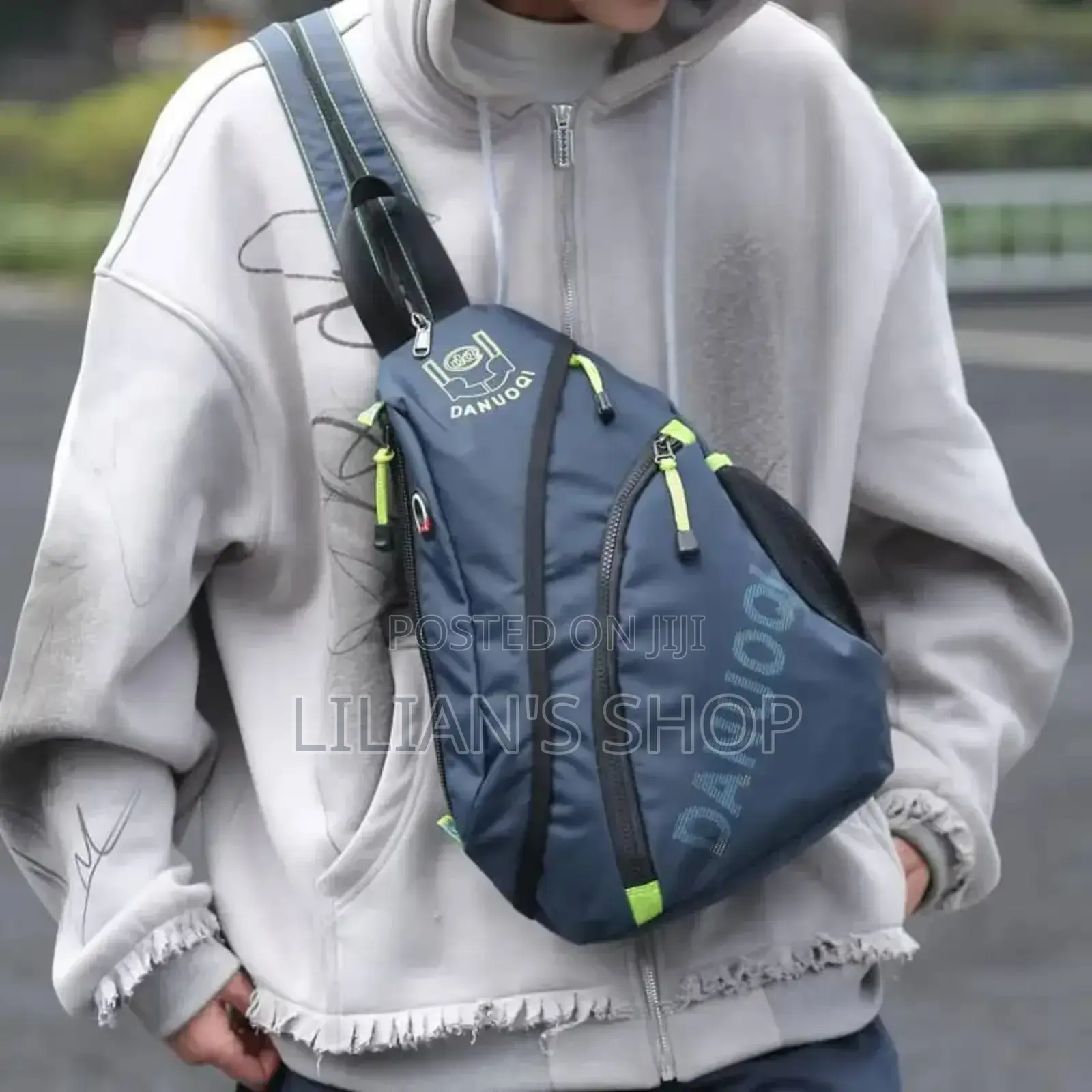 Men's Dual Purpose Chest Bag(Sling Bag)