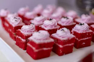 Cakes and Fruits Dessert Tables. Also Do Cooking