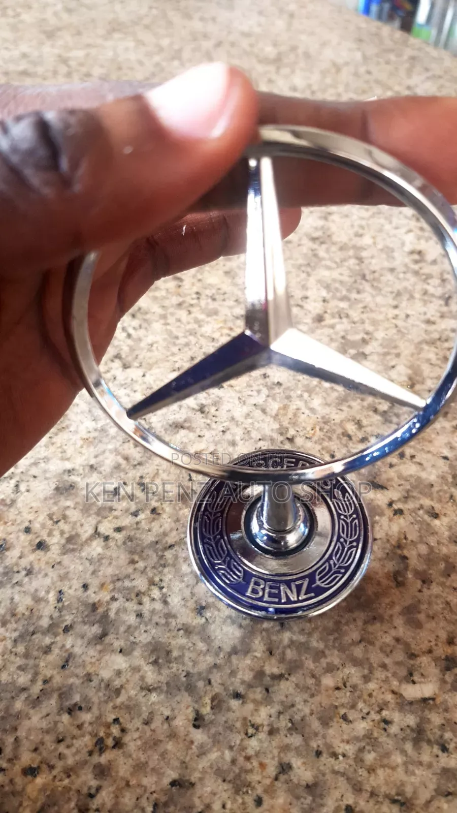 Mercedes Benz S Class Bonnet Logo