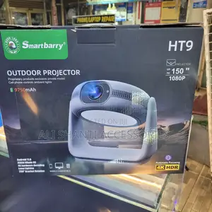 Projector Rechargeable Ht9, Smartbarry Outdoor Projector