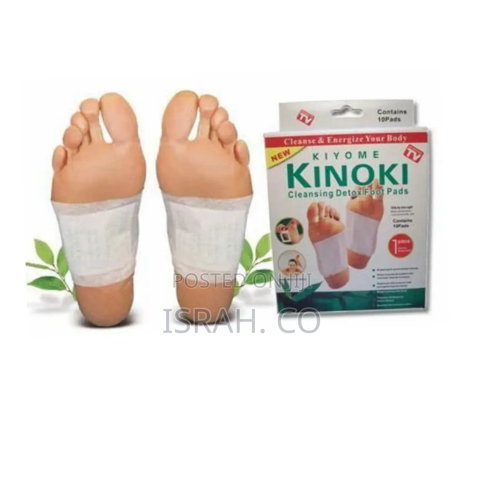 Kinoki Cleansing Detox Foot Pads.