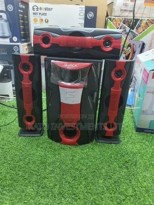 Black And Red Djack Woofer