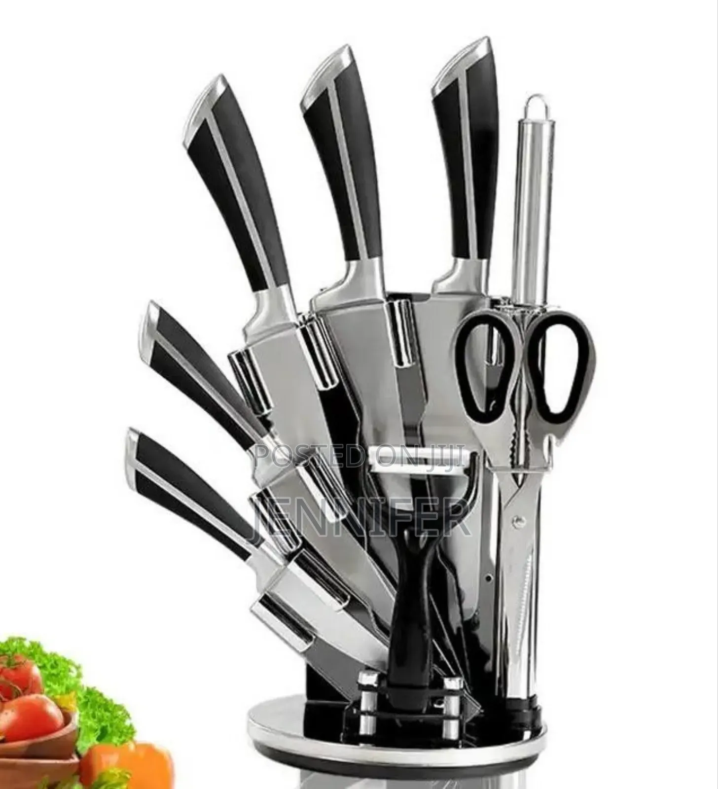 9 Pieces Kitchen Knife Sets