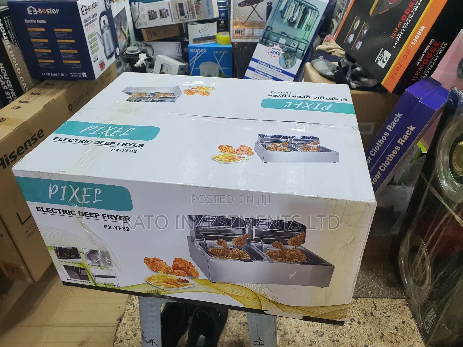 Pixel Px-Yf82 Double Deep Fryer
