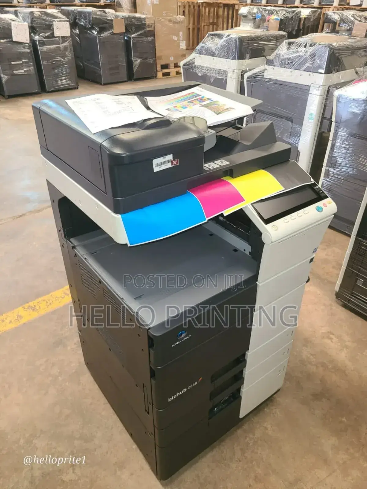 Bizhub C658 New Stock, High-Speed Color Office Machine