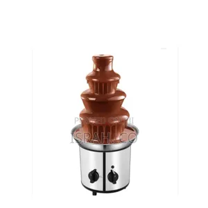 4 Tier Stainless Steel Mouth Watering Chocolate Fountain.