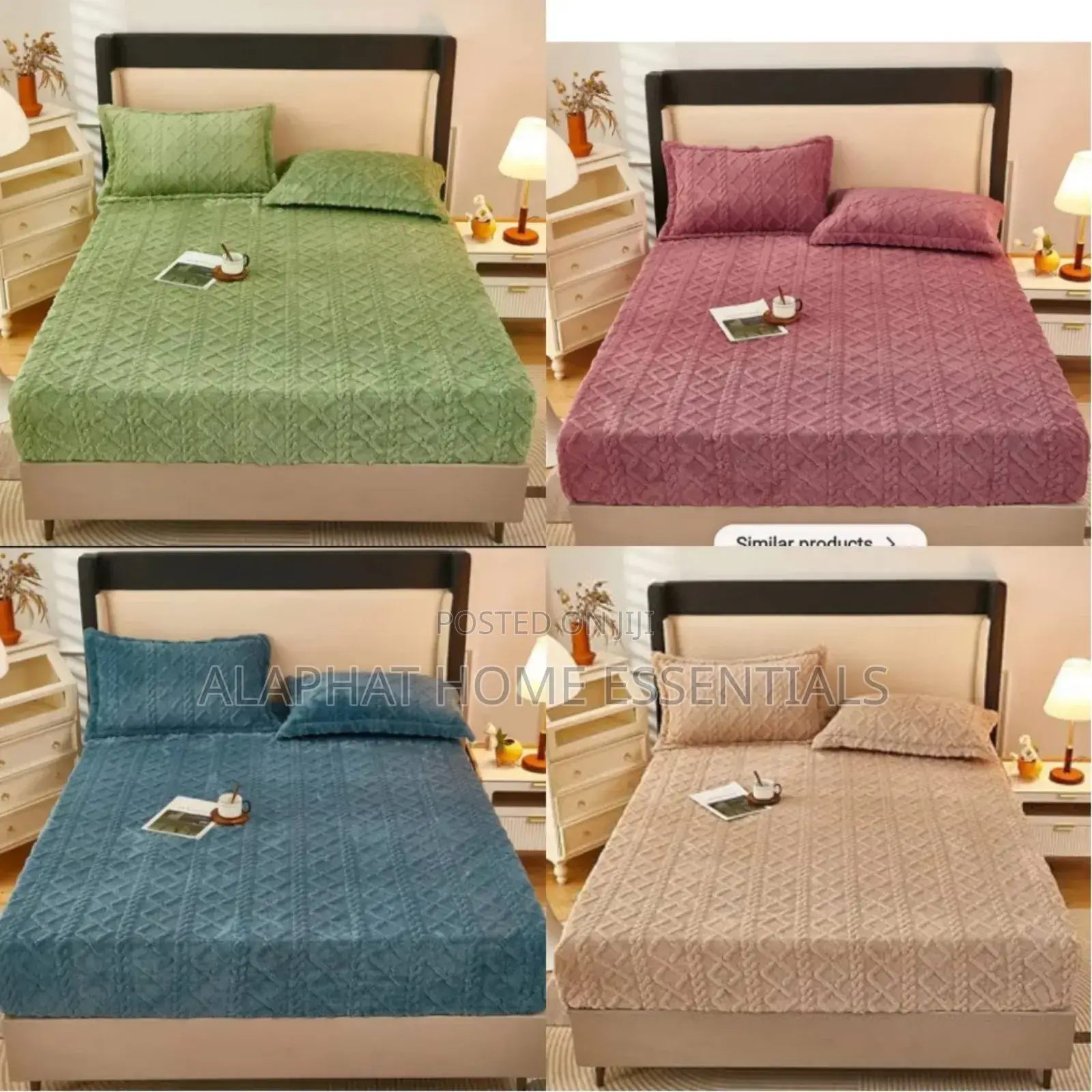 Tufted Mattress Covers*(Size 6*6)