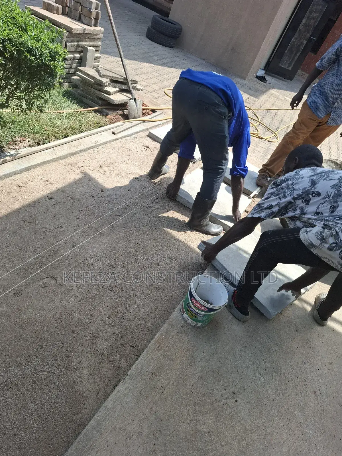 Walk Way Deco and Construction