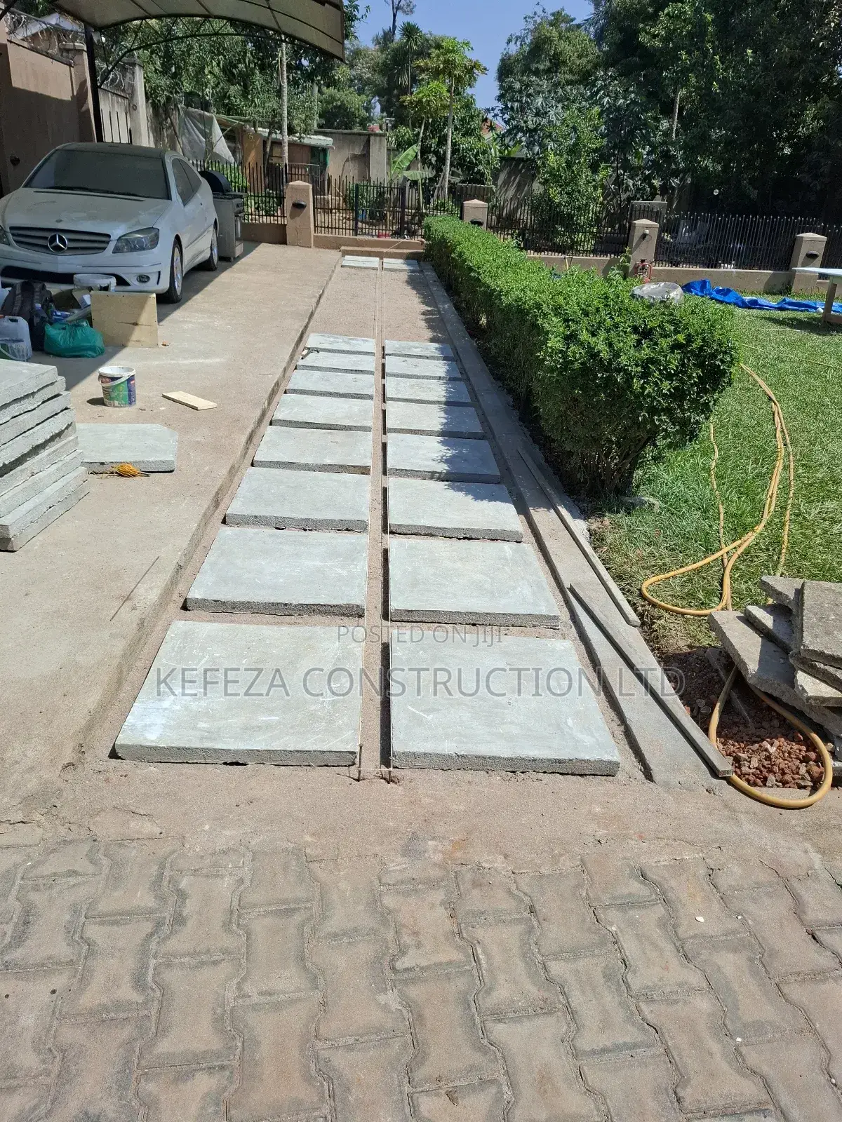 Walk Way Deco and Construction
