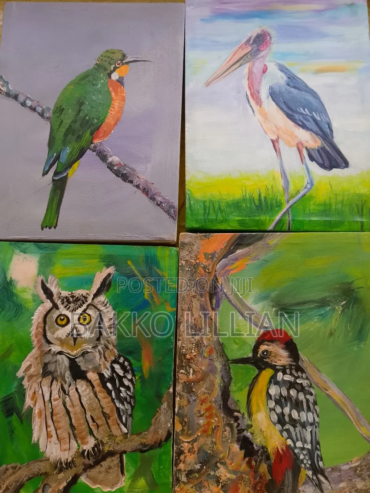 Artists Hand Paintings