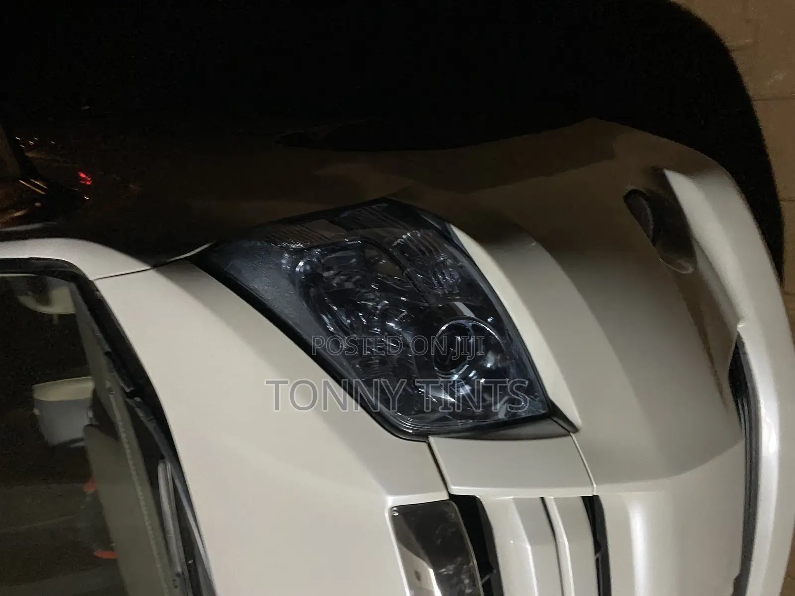 The Car Blue Head Lamp Stickers