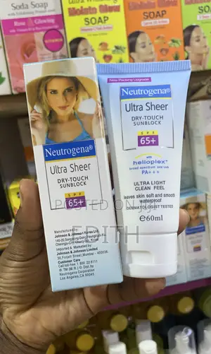 Neutrogena Sheer Dry Touch 65+ SPF Sunblock
