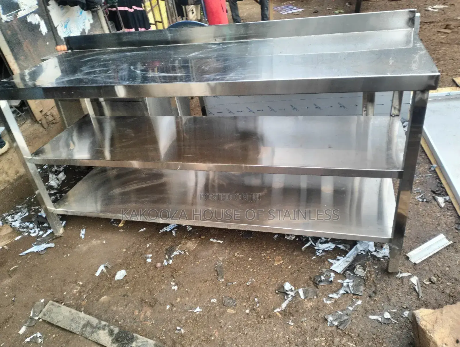 Stainless Steel Commercial Tables