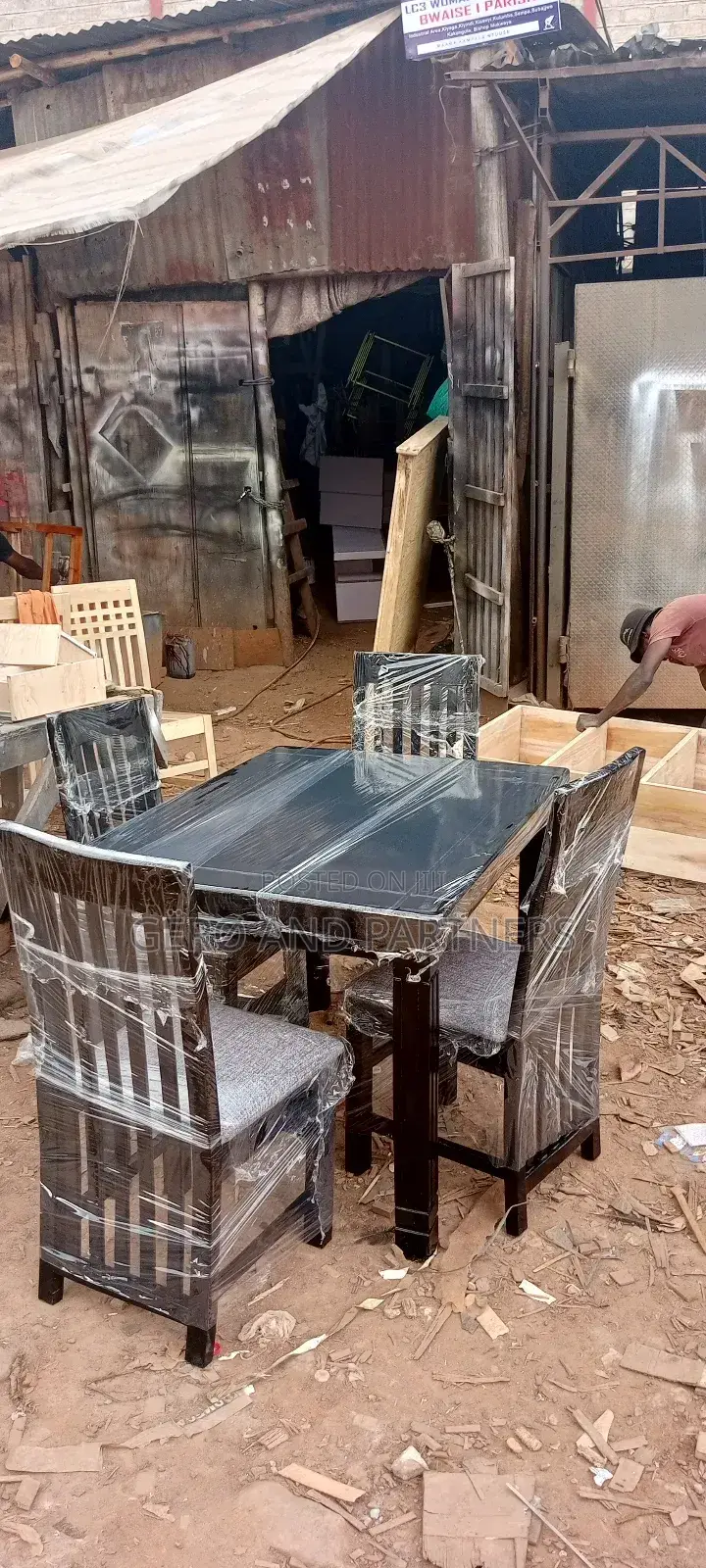 Four Seater Dining in Strong Timber