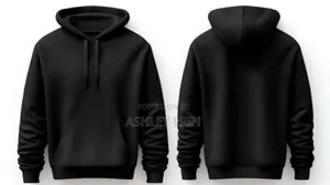 Photo - Black Unisex Hoodie Jumper Good Quality