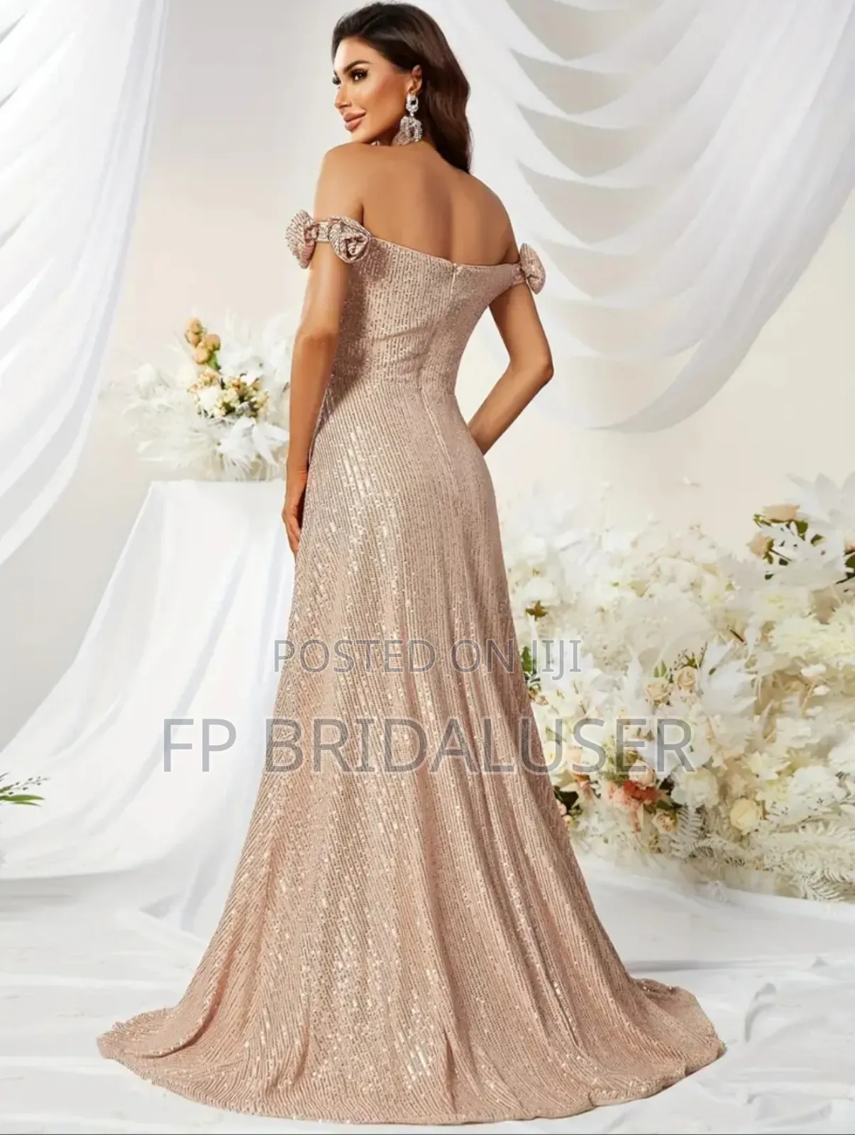 Bridesmaids Dresses for Hire X6 PCS Gold