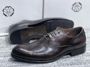 Original Men’S Dark Tan Renato Castello Gentle Oxford Shoes