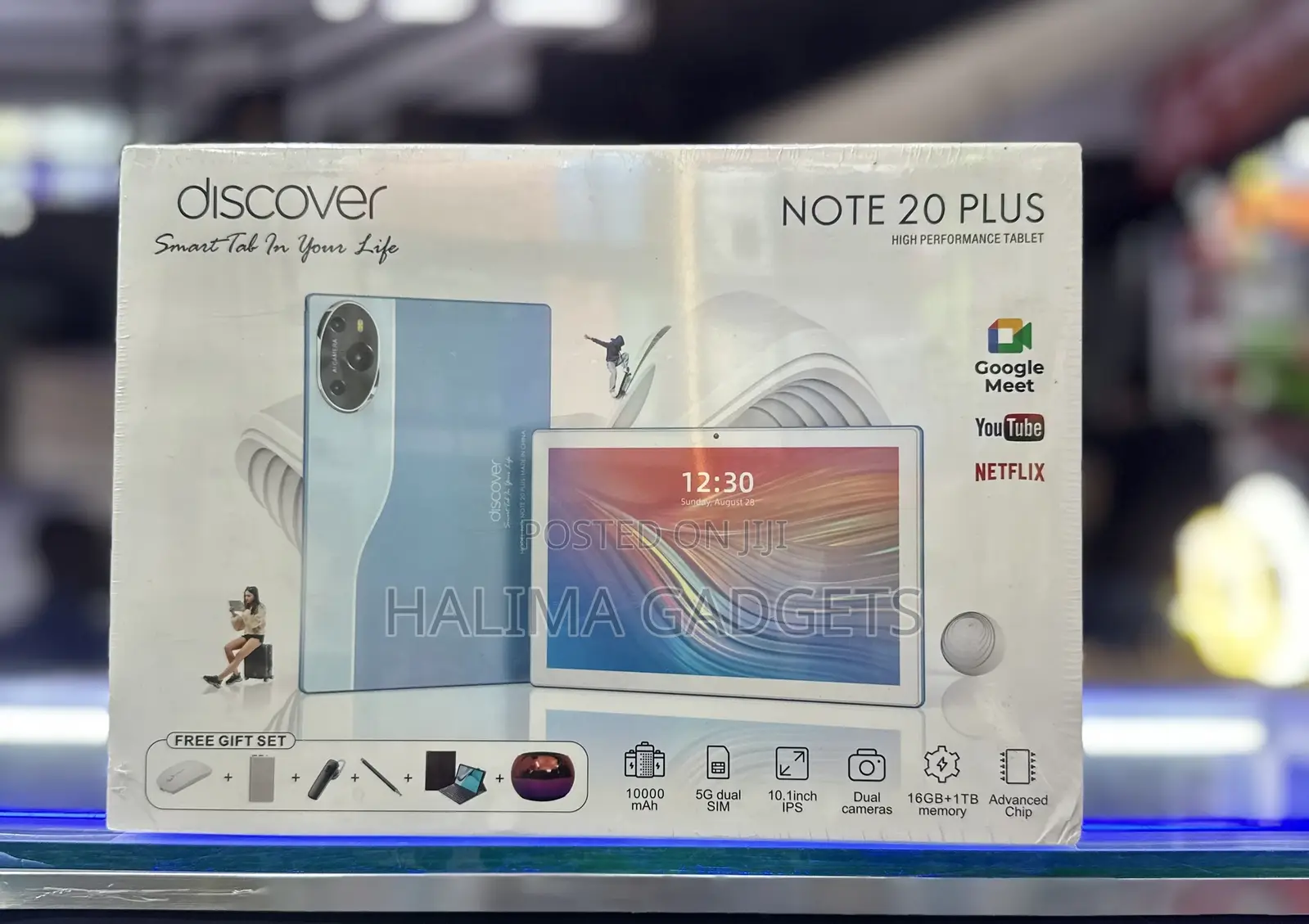 New Discover Note 20 Plus 1 TB Blue