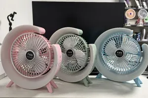 Rechargeable Desk-Top Fan and Light