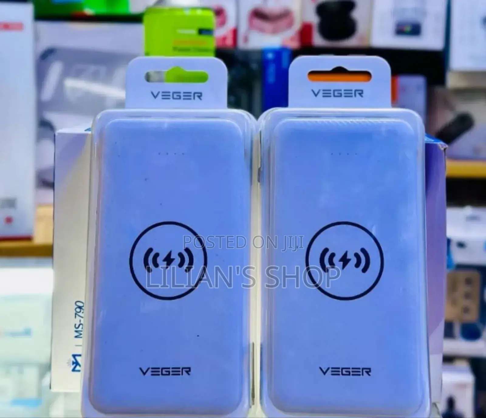 Veger Vp-1027w Wireless Charger Power Bank.