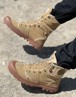 Original Brown Outdoor Casual Palladium Boots